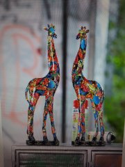 Streetart Giraffen