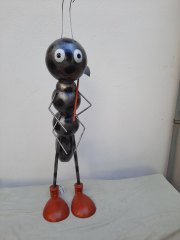 Oskar mit chaufel  ca.  110 cm hoch