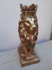 Der goldene Löwe  ca. 70 cm hoch