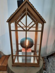 Holzlaternen  105,  90 cm und 70 cm hoch